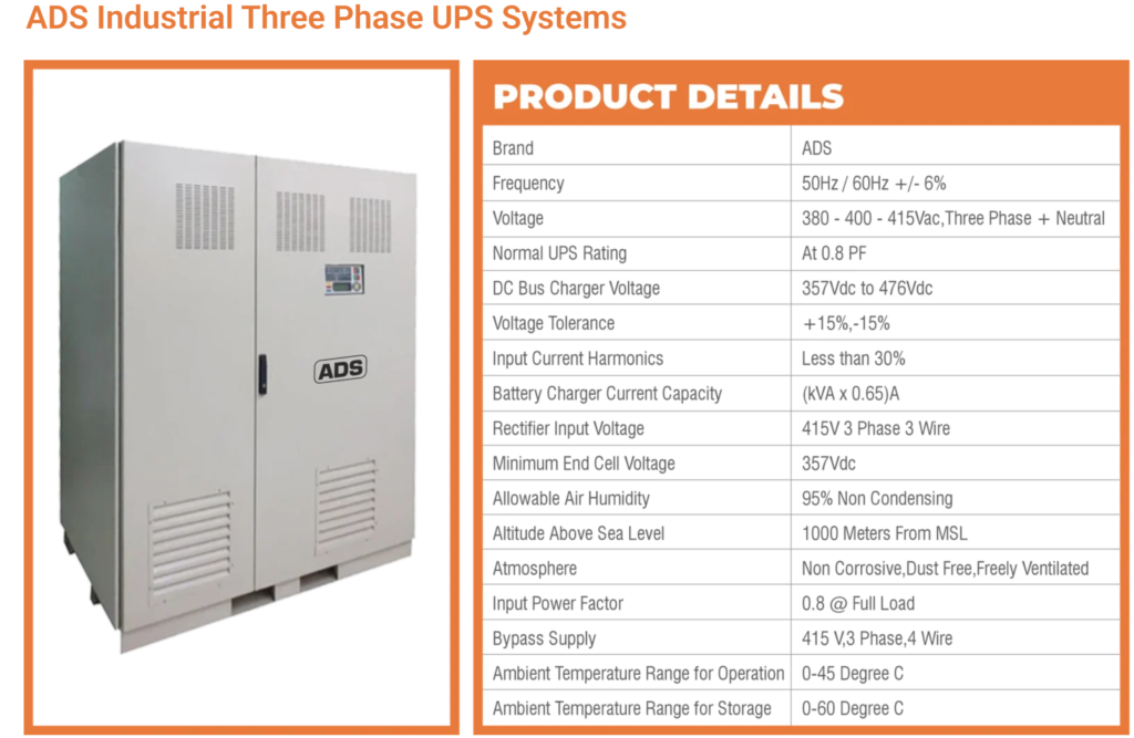 Online UPS System IMT Manesar