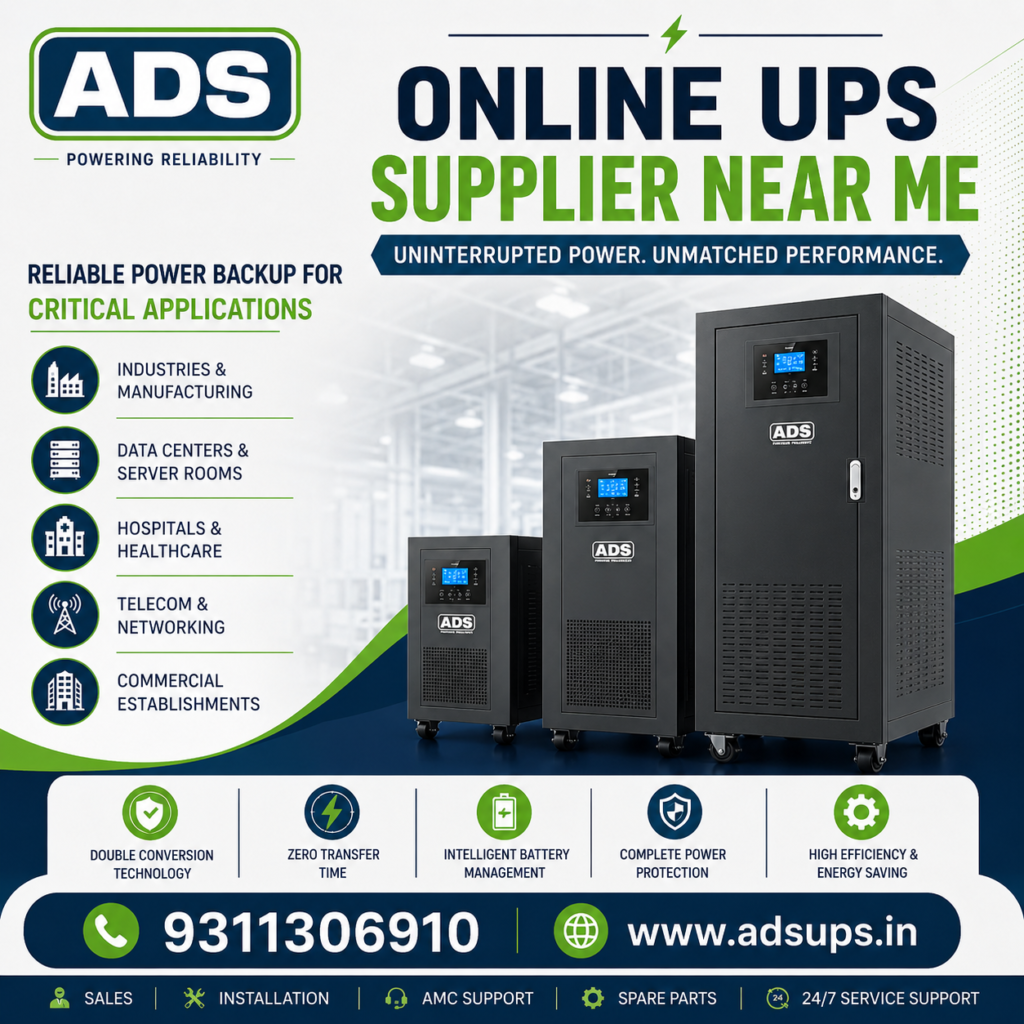 Industrial Online UPS Manufacturer in India